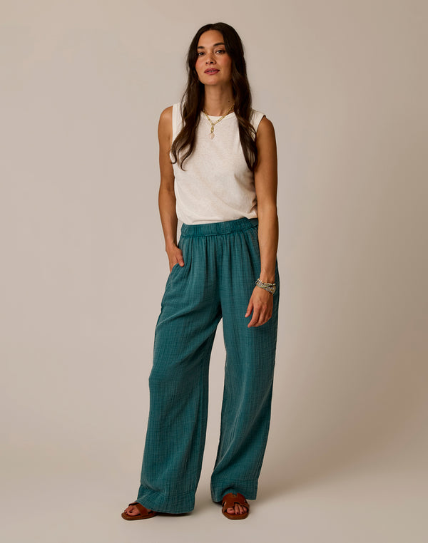 Nico Gauze Pant: Nightdive