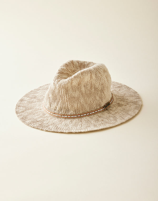 Artisan Crafted Packable / Crushable Sun Hat Verona - Wide Brim Packable Crushable Straw Hat | Artesano  main image 3