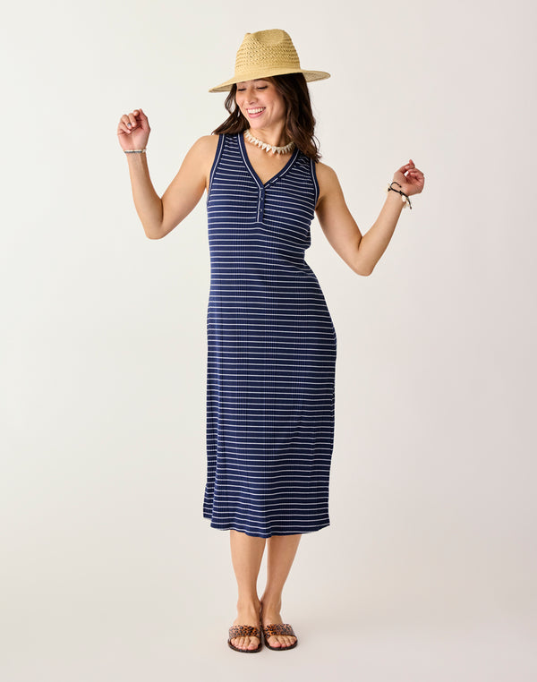 elodie ribbed dress Carve Designs Elodie Rib Dress Womens
