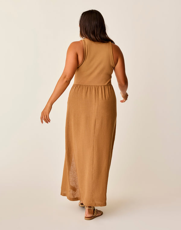 little moon delos linen dress La Luna 11