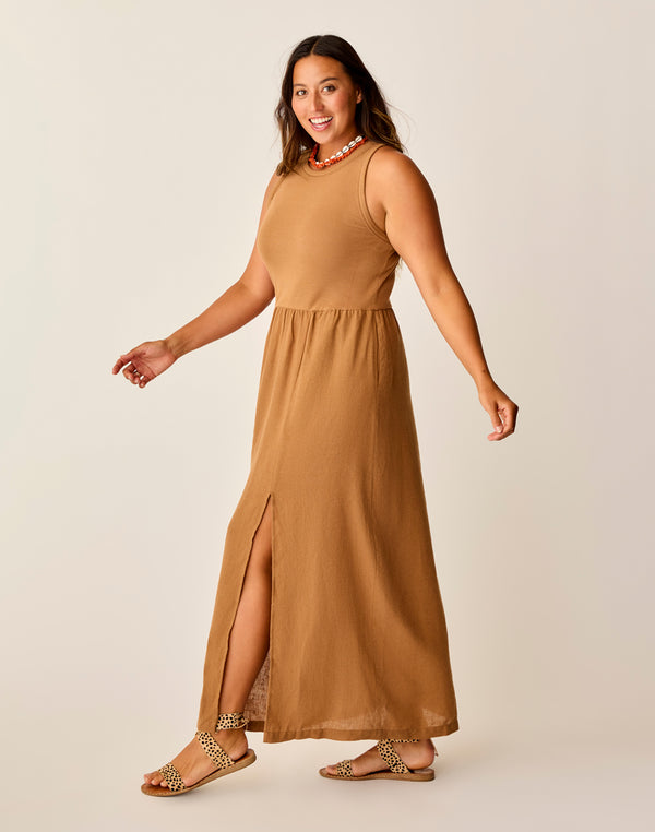 Carve Designs Lark Linen Dress - Rum Chambray XL Carve Designs Lark Linen Dress - Rum Chambray XL