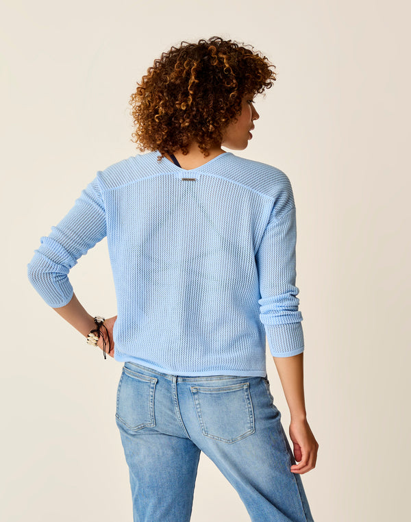 Zella Mesh Pullover: La Paz