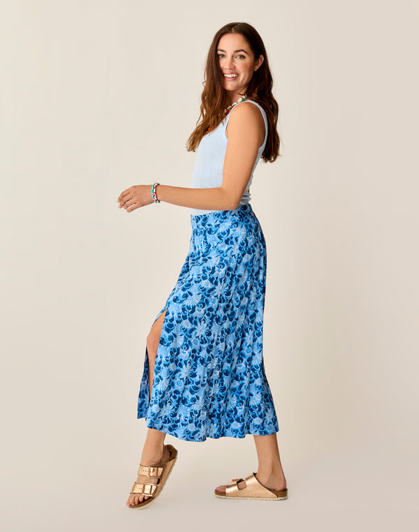 ARTS&SCIENCE skirt navy 花柄 Hope Skirt: Navy Floral