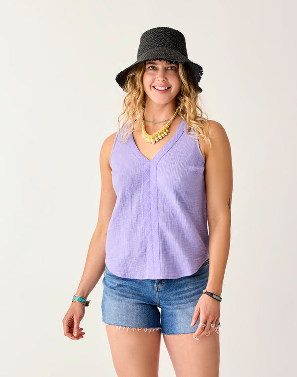 トップス KAYLE WASHI TANK TOP KAYLE（ケイル）WASHI TANK TOP / WHITE 公式通販 | 1LDK annex