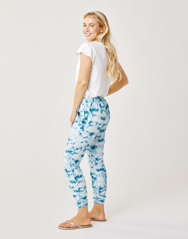 Avery Beach Pant: Hydro Tie Dye