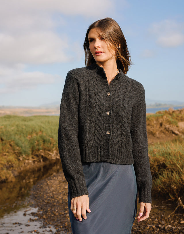 Poppy Cardigan: Wall Street