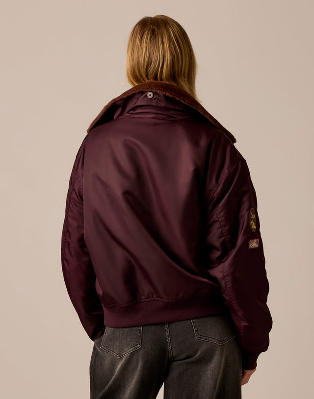 Maverick Bomber: Dark Plum
