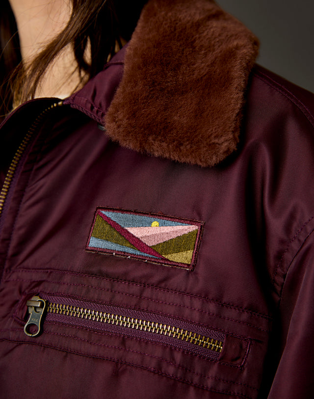Maverick Bomber: Dark Plum