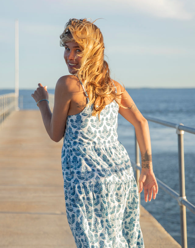 carve designs vero dress The Vera Dress in Cocoa Baroque Floral 12 / Cocoa Baroque Floral