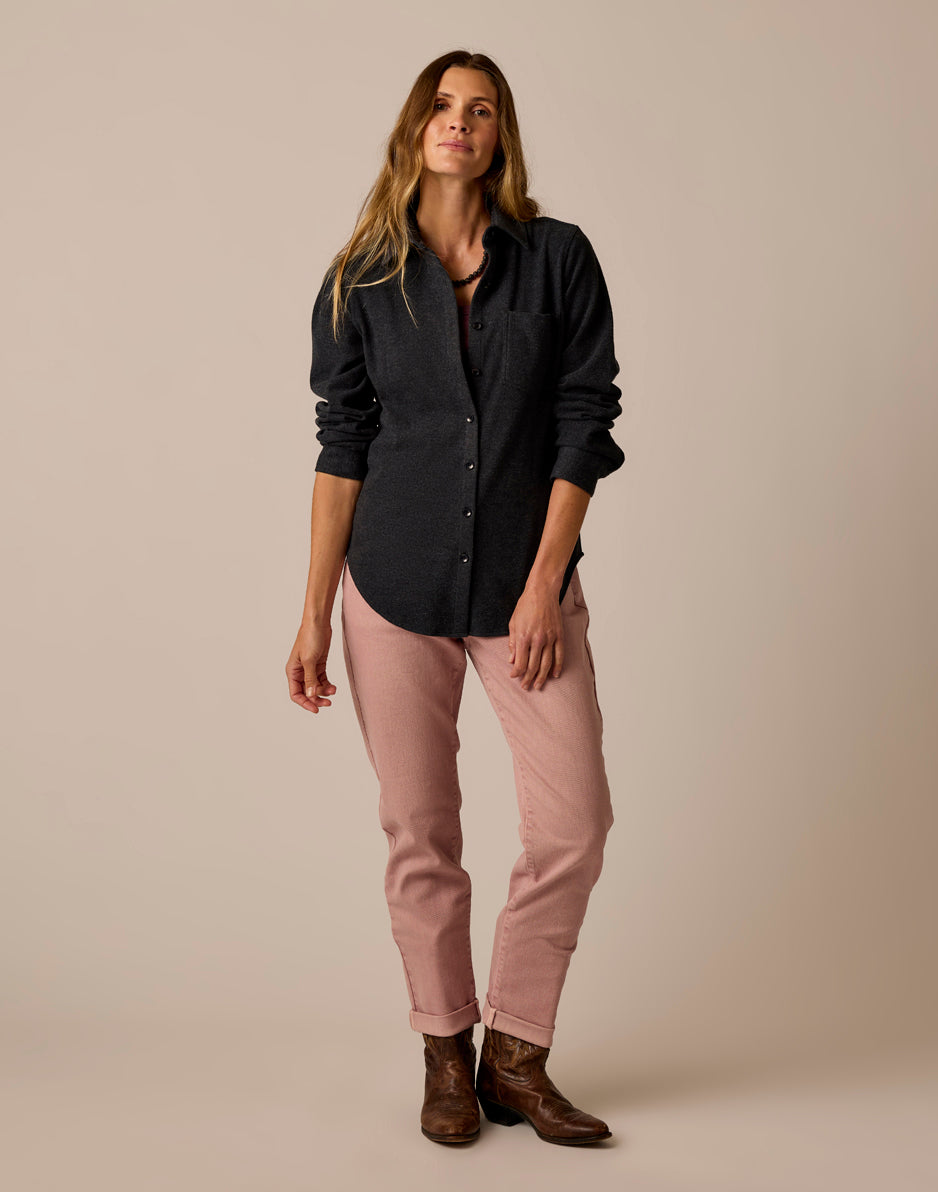 Fairbanks Supersoft Shirt: Black