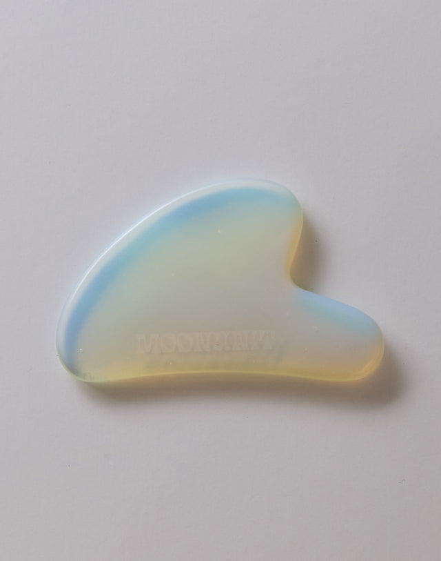 The Moon Unit Gua Sha: White