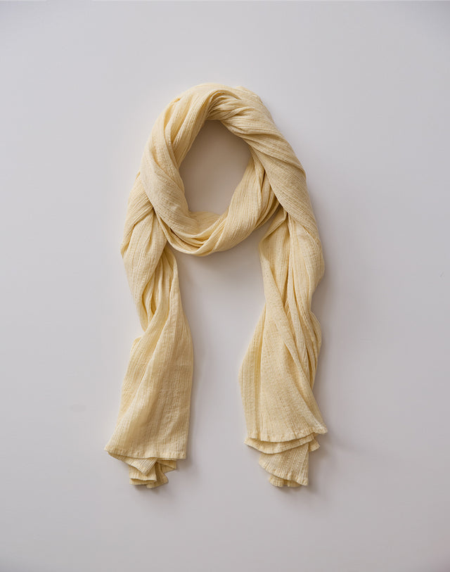 Dylan Gauze Sarong: Birch Lurex