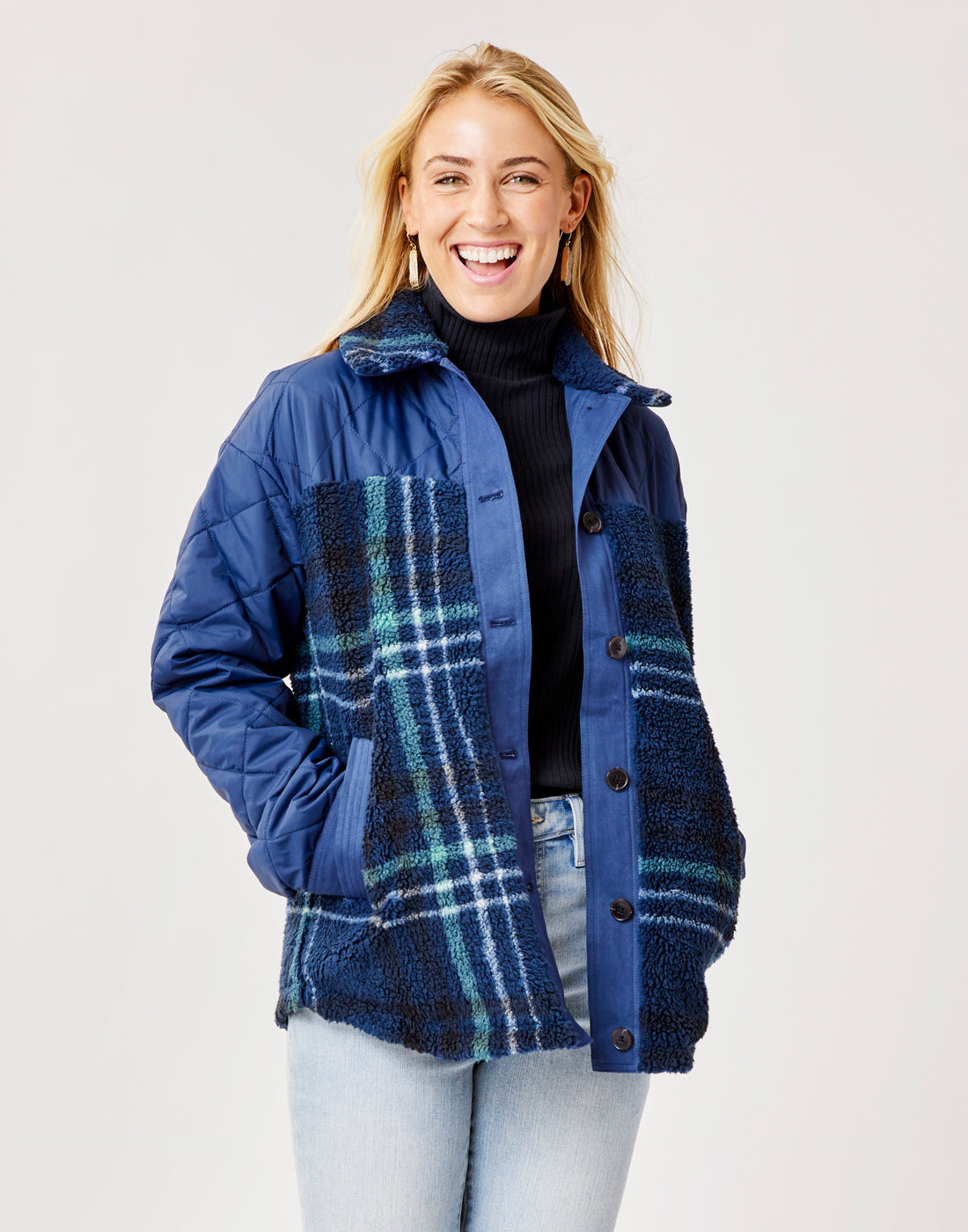 Jakke DAME SHACKET COAT ライトブルー JCMM55-507_front.jpg?v=