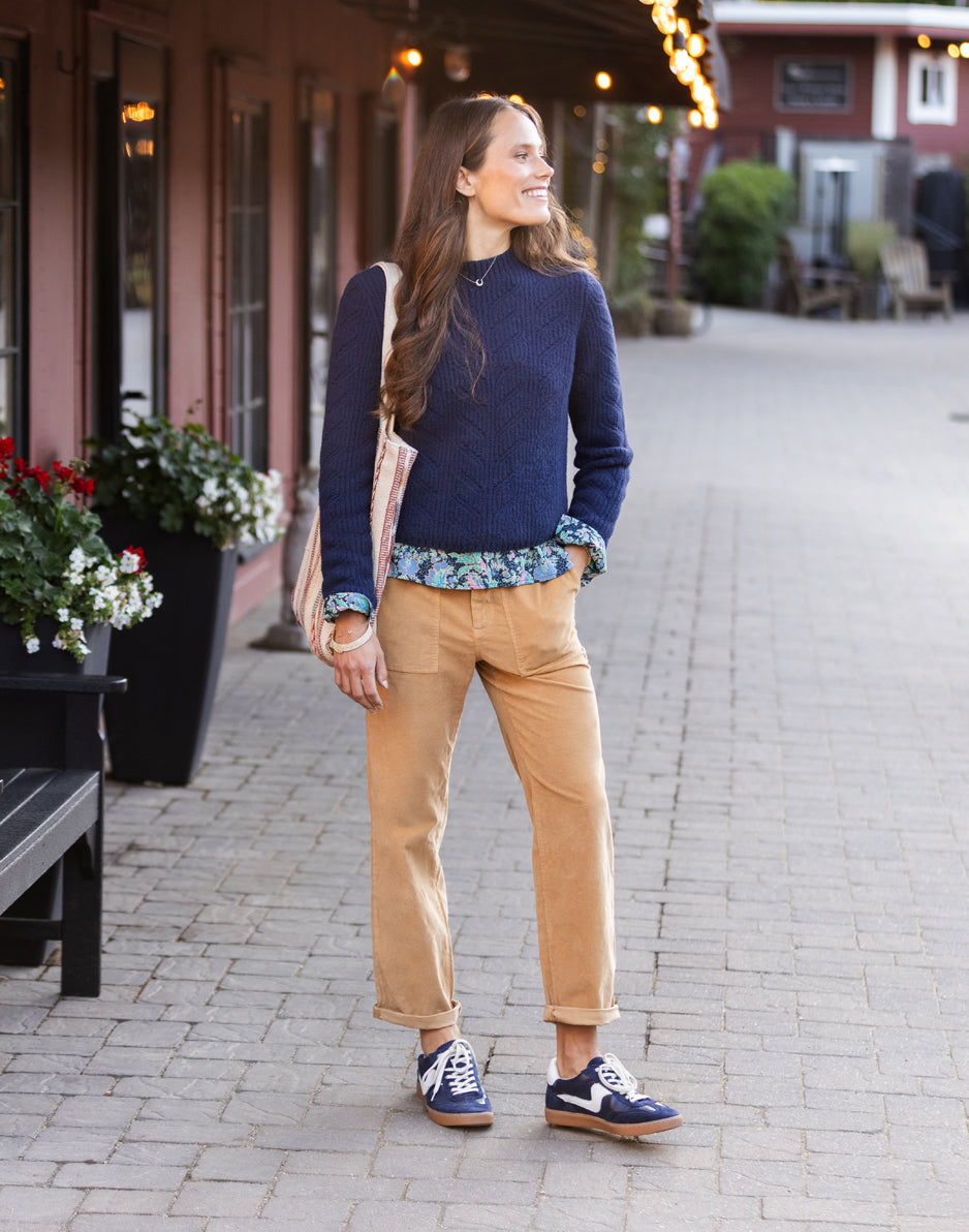 26-Wale Butter Cord High-Rise Pant | Carve Designs