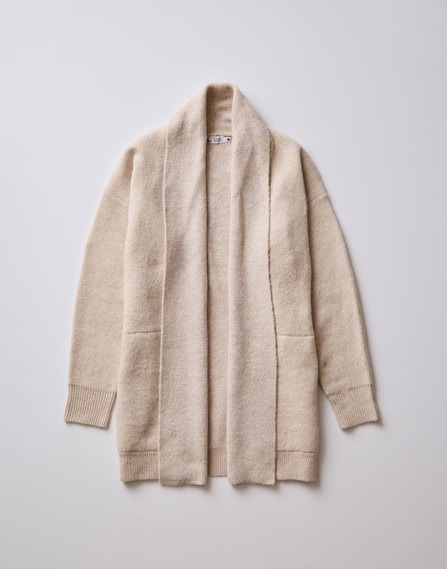 Priya Topper: Oatmeal Heather