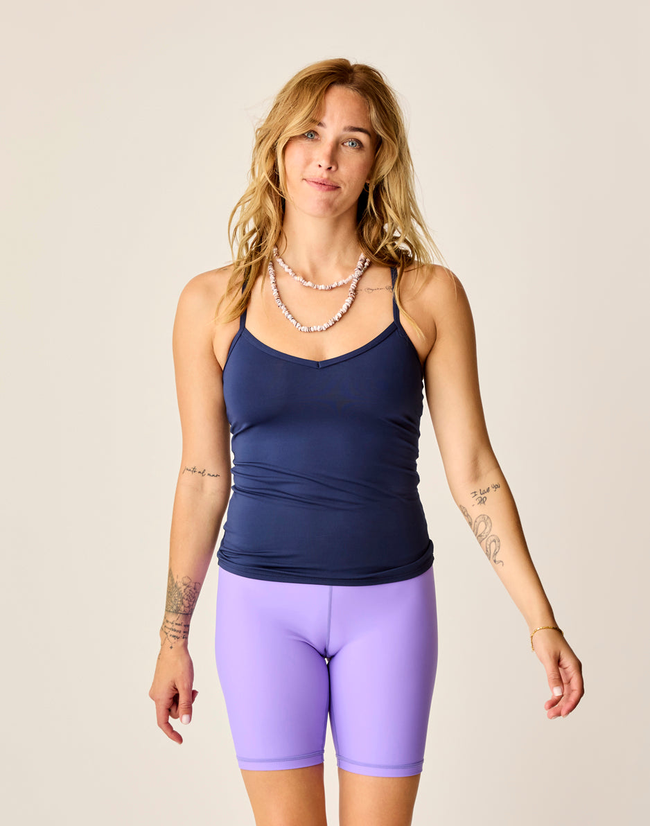 carve designs Stinson Tankini: Navy