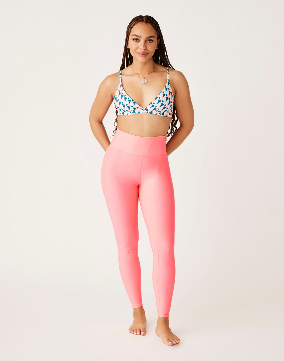 Saluda Compression Tight: Electric Coral
