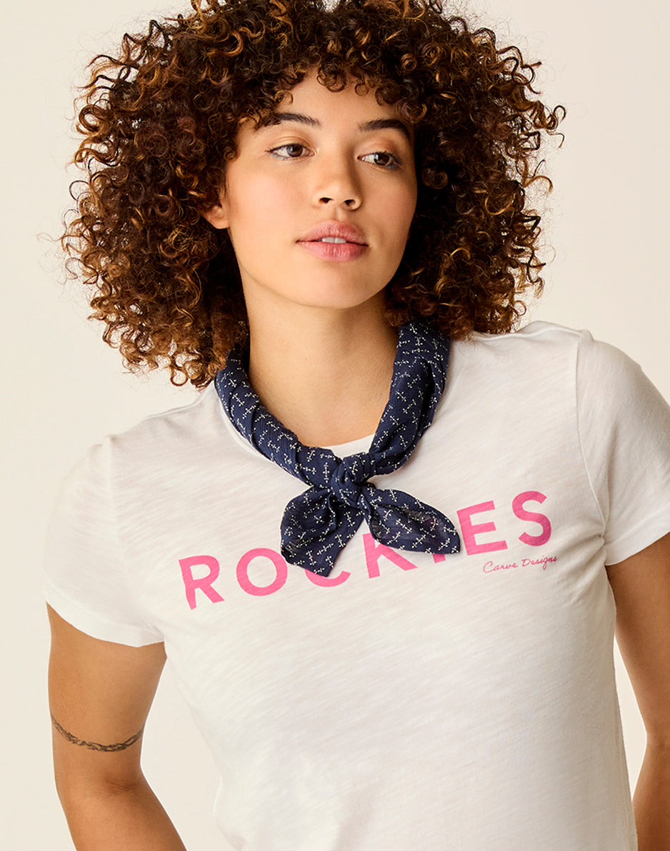 Gauze Bandana: Navy Disco